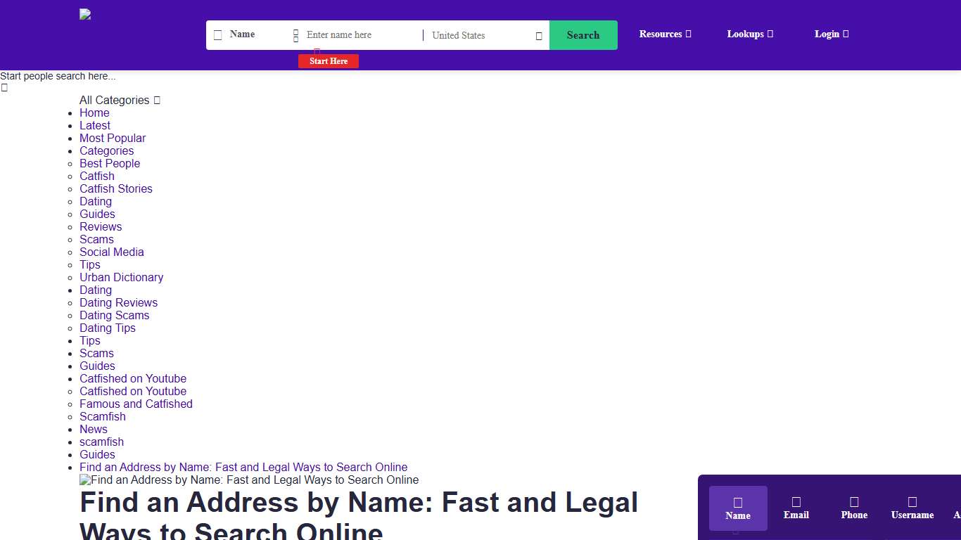 Find an Address by Name: Fast and Legal Ways to Search Online | Social Catfish